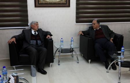 رئيس الجامعة العربية الامريكية يستقبل وزير الزراعة ويبحث معه تعزيز التعاون في مجال الأبحاث الزراعية